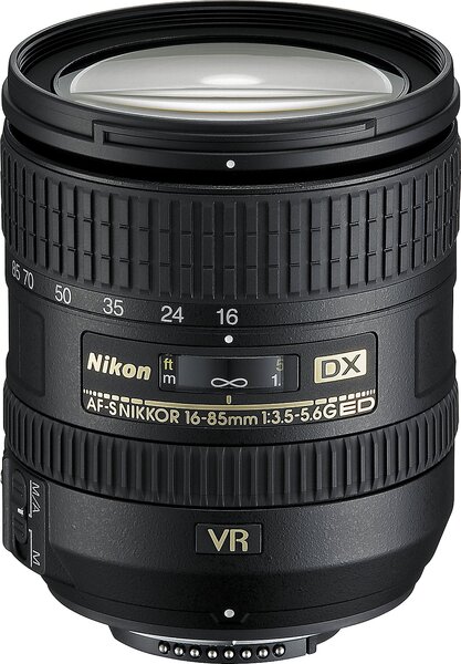 Nikon AF-S 16-85 mm 3.5-5.6 G DX VR ED Datenblatt