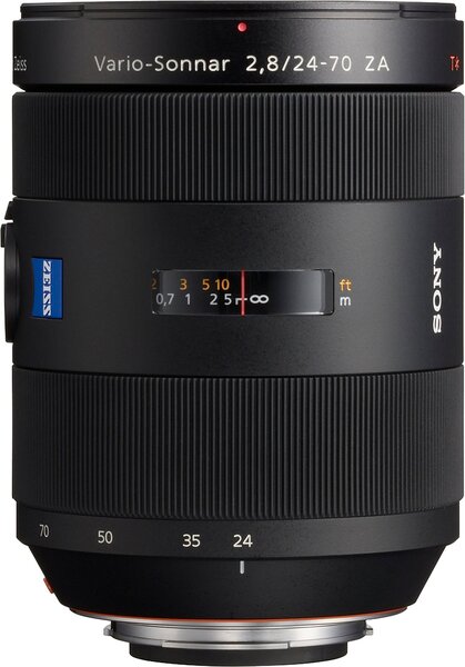 Sony 24-70 mm F2.8 Vario-Sonnar T* ZA SSM (SAL2470Z) Datenblatt