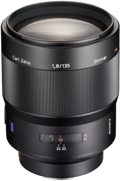 Sony 135 mm F1.8 ZA Carl Zeiss Sonnar T* (SAL135F18Z) Datenblatt