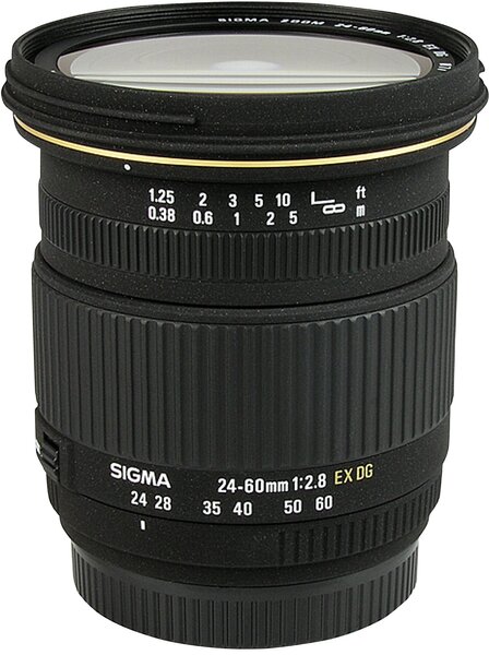 Sigma 24-60 mm 2.8 EX Datenblatt