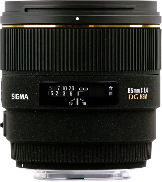 Sigma 85 mm 1.4 EX DG HSM Datenblatt