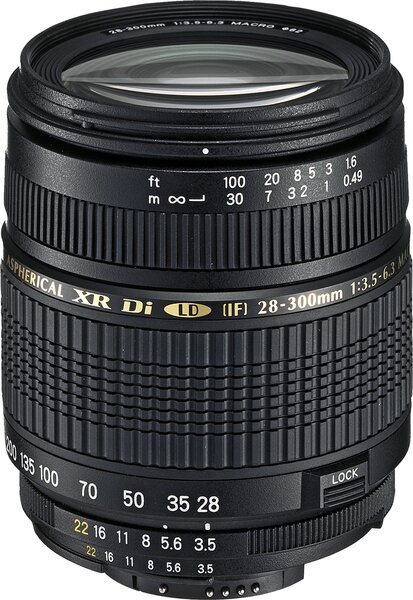 Tamron AF 28-300 mm F3.5-6.3 XR Di AD LD ASL IF Macro (A061) Datenblatt