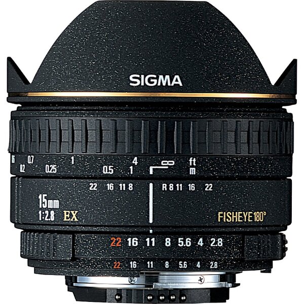 SIGMA 15mm f2.8 EX DG FISHEYE Canon EF用 - レンズ(ズーム)