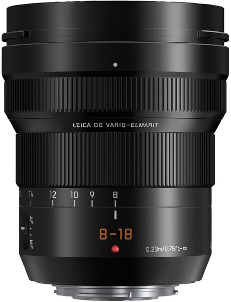 Panasonic Leica DG Vario-Elmarit 8-18 mm F2.8-4 ASPH (H-E08018) Datenblatt